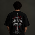 MAISON OMÈRE — Forged Blade Oversized T-Shirt