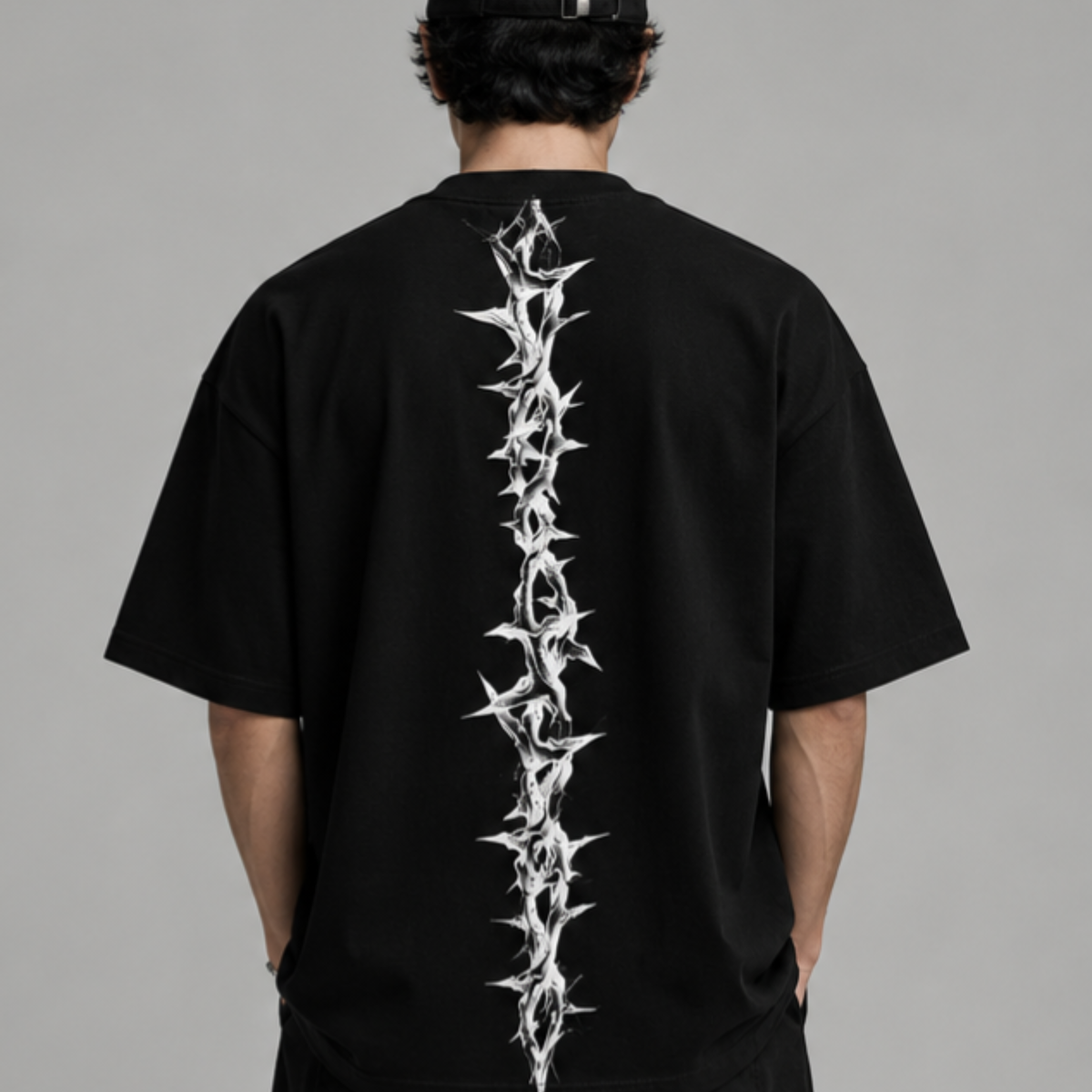MAISON OMÈRE — Éclat Spine Oversized T-Shirt