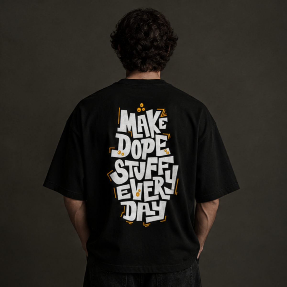 MAISON OMÈRE — Make Dope Stuff Oversized T-Shirt